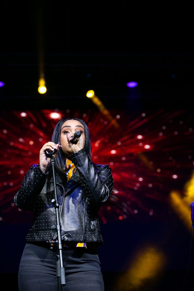 Koryn Hawthorne At the 12th Annual Spirit Of Praise Celebration
