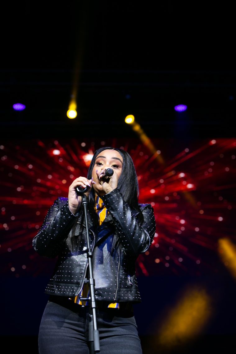 Koryn Hawthorne At the 12th Annual Spirit Of Praise Celebration