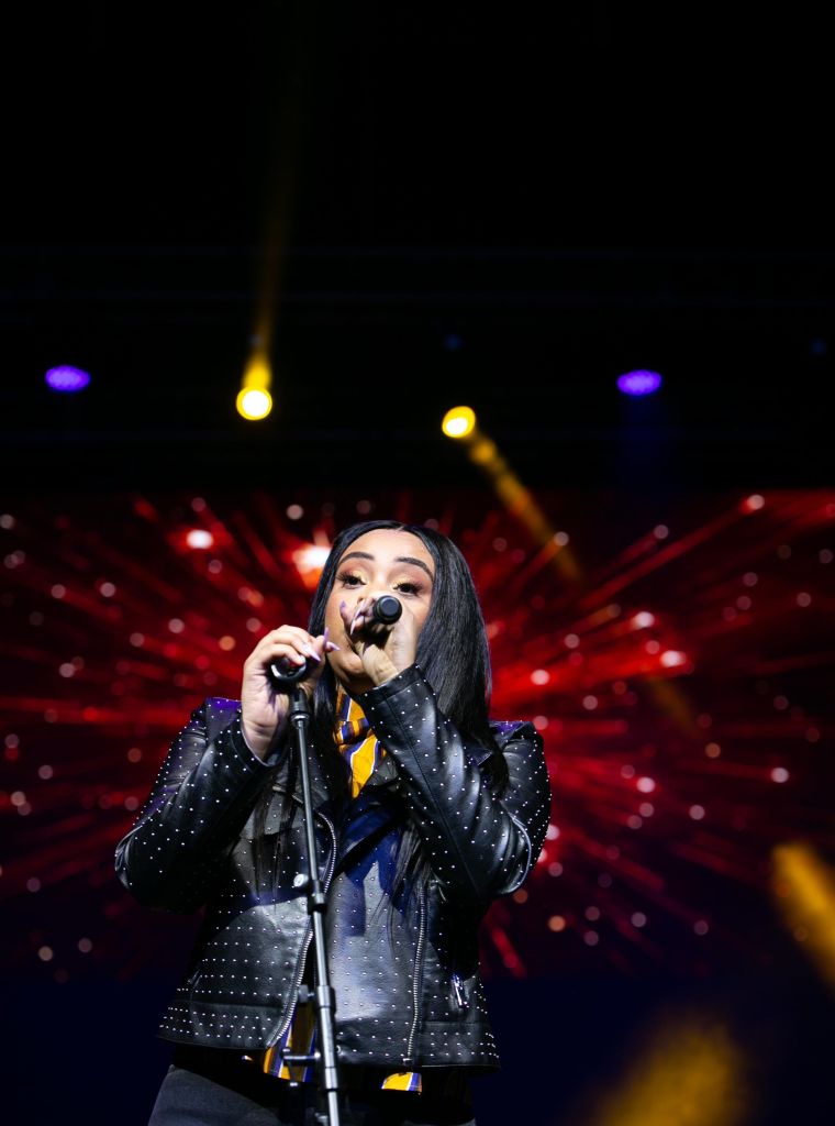Koryn Hawthorne At the 12th Annual Spirit Of Praise Celebration