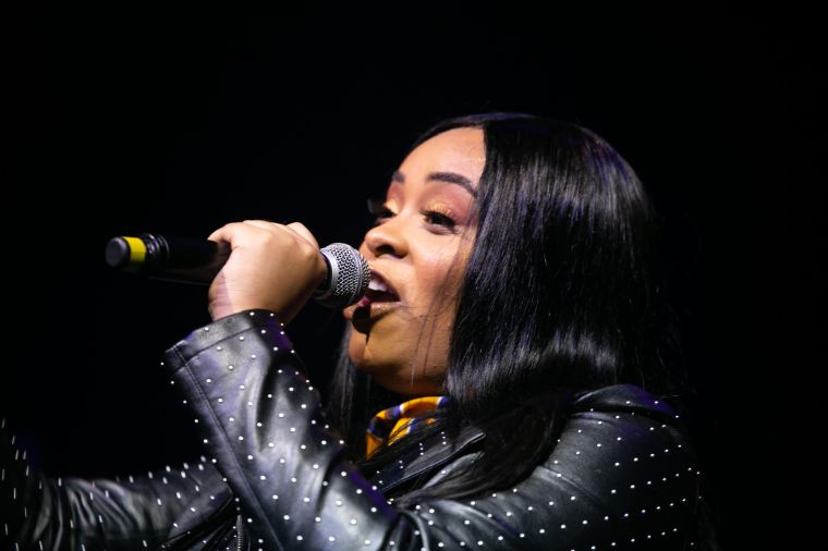 Koryn Hawthorne At the 12th Annual Spirit Of Praise Celebration