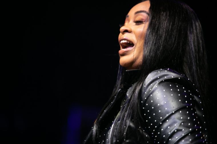 Koryn Hawthorne At the 12th Annual Spirit Of Praise Celebration