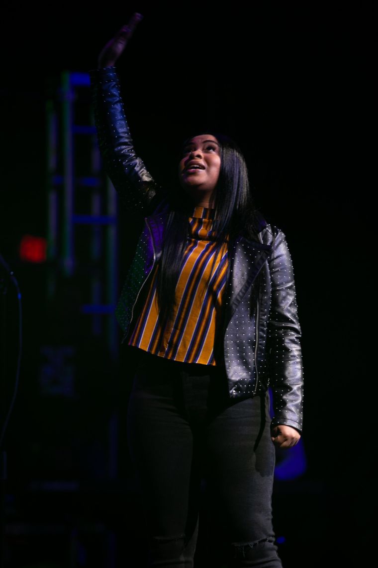 Koryn Hawthorne At the 12th Annual Spirit Of Praise Celebration