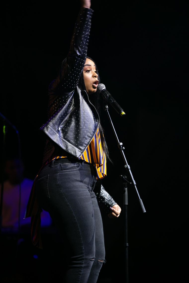 Koryn Hawthorne At the 12th Annual Spirit Of Praise Celebration