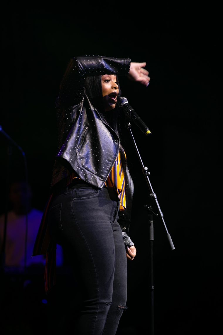 Koryn Hawthorne At the 12th Annual Spirit Of Praise Celebration