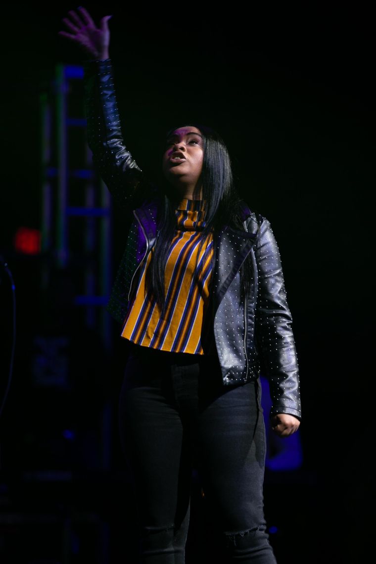 Koryn Hawthorne At the 12th Annual Spirit Of Praise Celebration