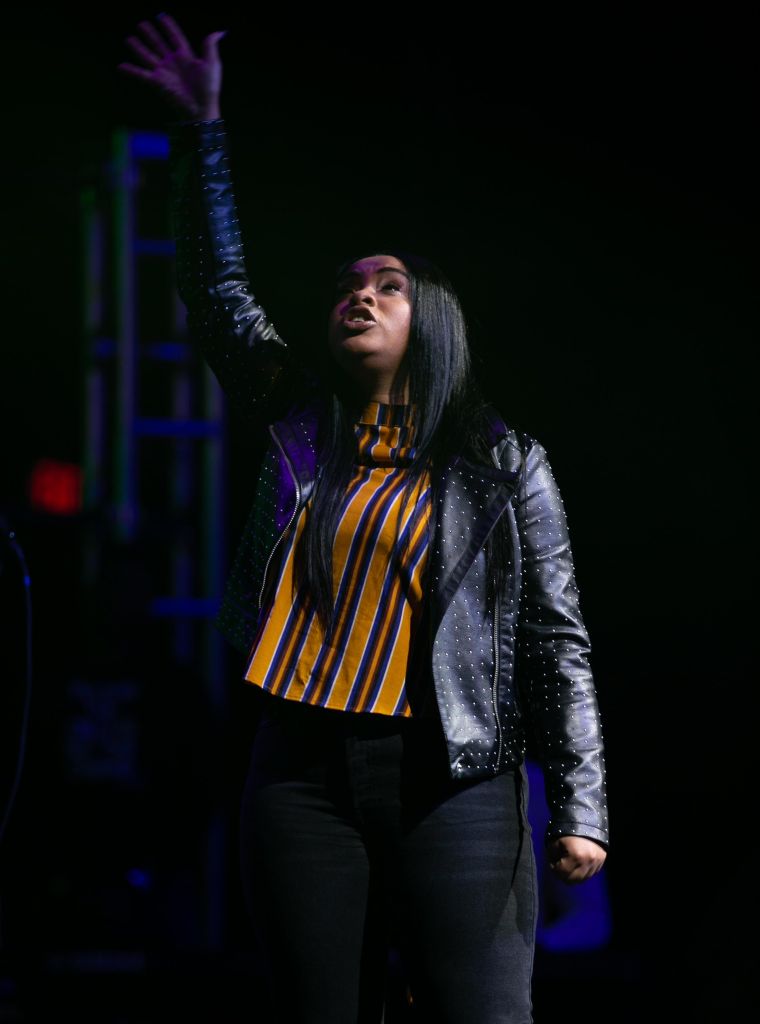 Koryn Hawthorne At the 12th Annual Spirit Of Praise Celebration