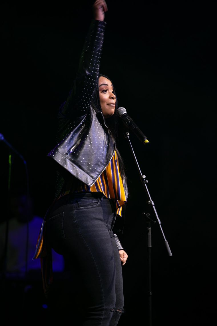 Koryn Hawthorne At the 12th Annual Spirit Of Praise Celebration