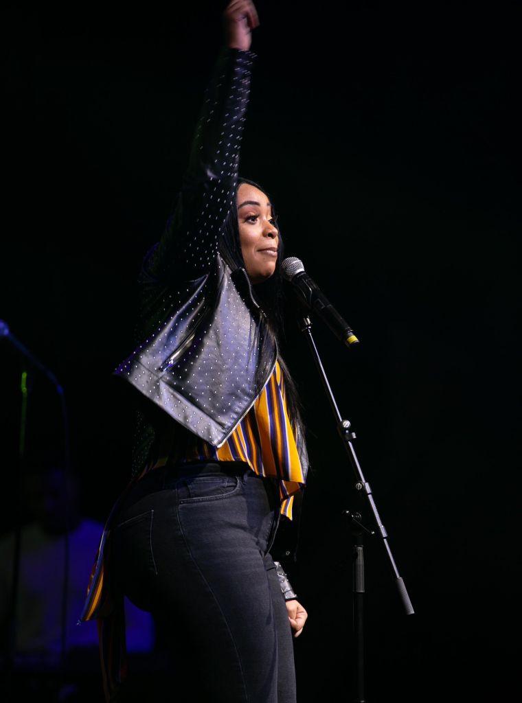 Koryn Hawthorne At the 12th Annual Spirit Of Praise Celebration