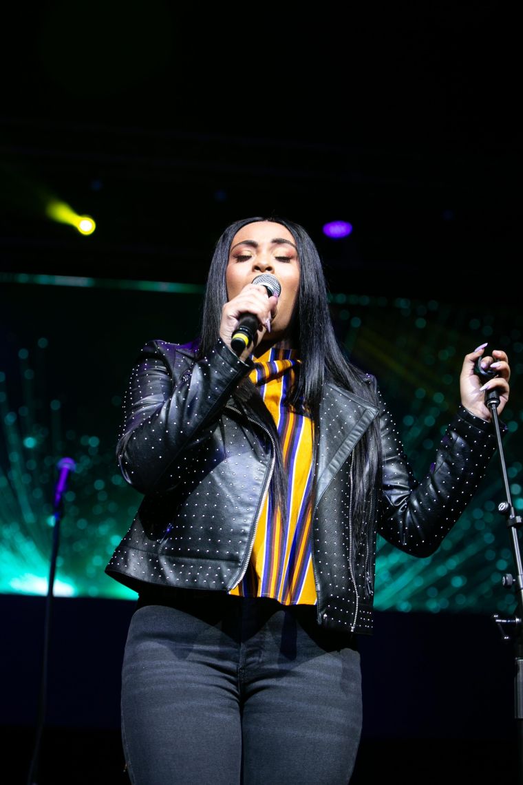Koryn Hawthorne At the 12th Annual Spirit Of Praise Celebration