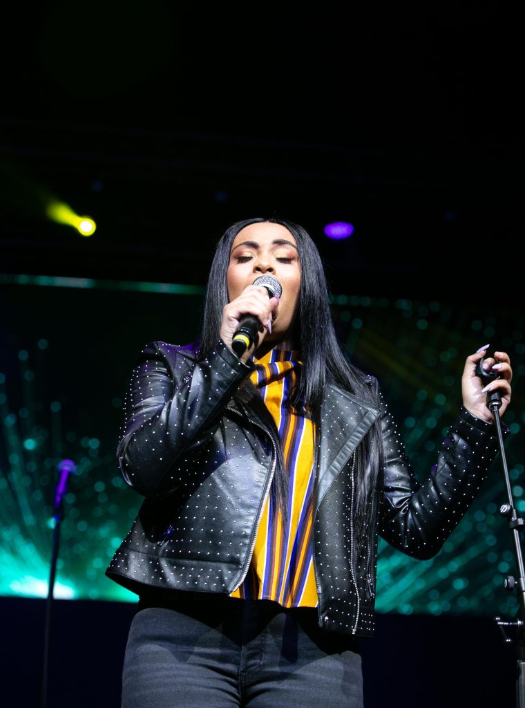 Koryn Hawthorne At the 12th Annual Spirit Of Praise Celebration