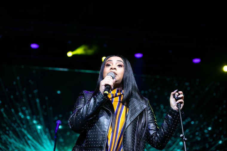 Koryn Hawthorne At the 12th Annual Spirit Of Praise Celebration