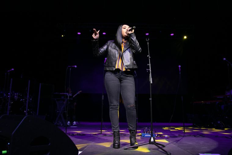 Koryn Hawthorne At the 12th Annual Spirit Of Praise Celebration