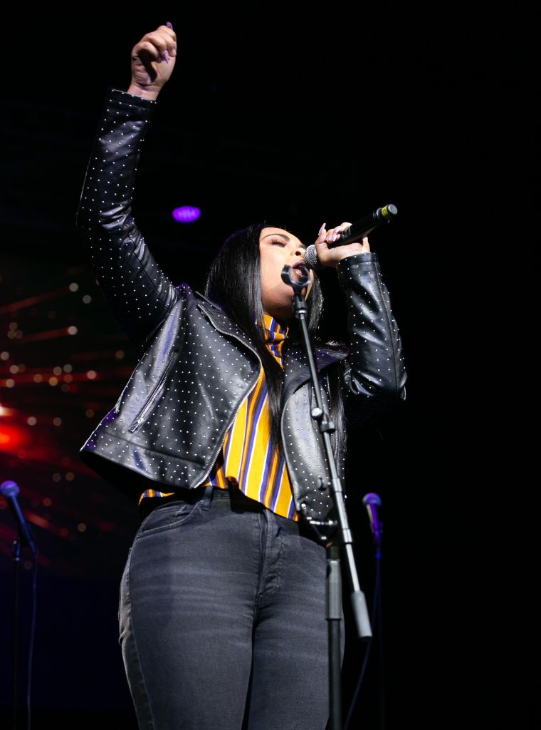 Koryn Hawthorne At the 12th Annual Spirit Of Praise Celebration
