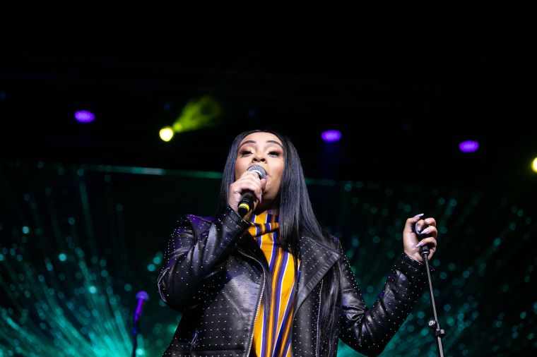 Koryn Hawthorne At the 12th Annual Spirit Of Praise Celebration