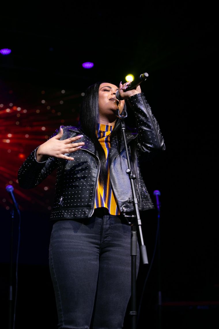 Koryn Hawthorne At the 12th Annual Spirit Of Praise Celebration