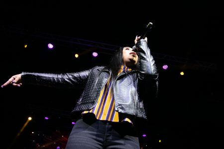 Koryn Hawthorne At the 12th Annual Spirit Of Praise Celebration