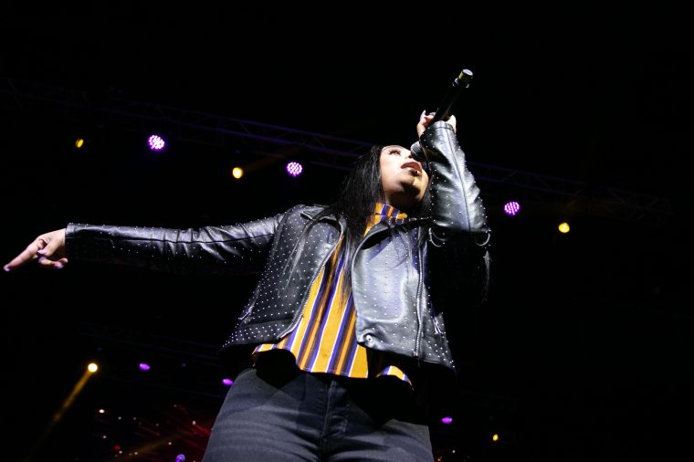 Koryn Hawthorne At the 12th Annual Spirit Of Praise Celebration