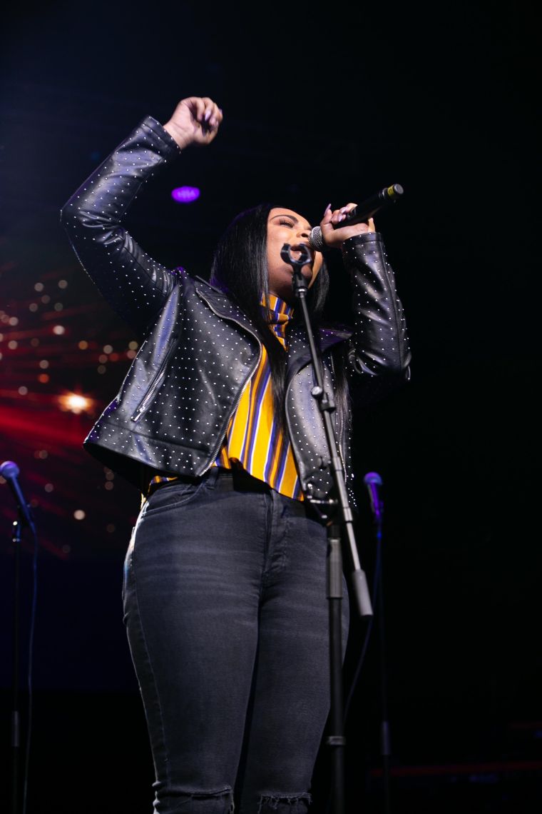 Koryn Hawthorne At the 12th Annual Spirit Of Praise Celebration