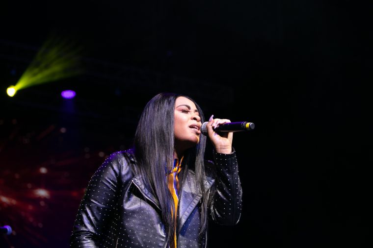 Koryn Hawthorne At the 12th Annual Spirit Of Praise Celebration