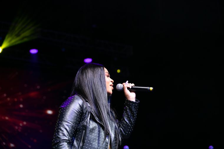 Koryn Hawthorne At the 12th Annual Spirit Of Praise Celebration