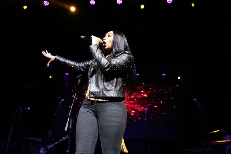 Koryn Hawthorne At the 12th Annual Spirit Of Praise Celebration