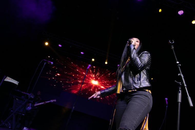 Koryn Hawthorne At the 12th Annual Spirit Of Praise Celebration