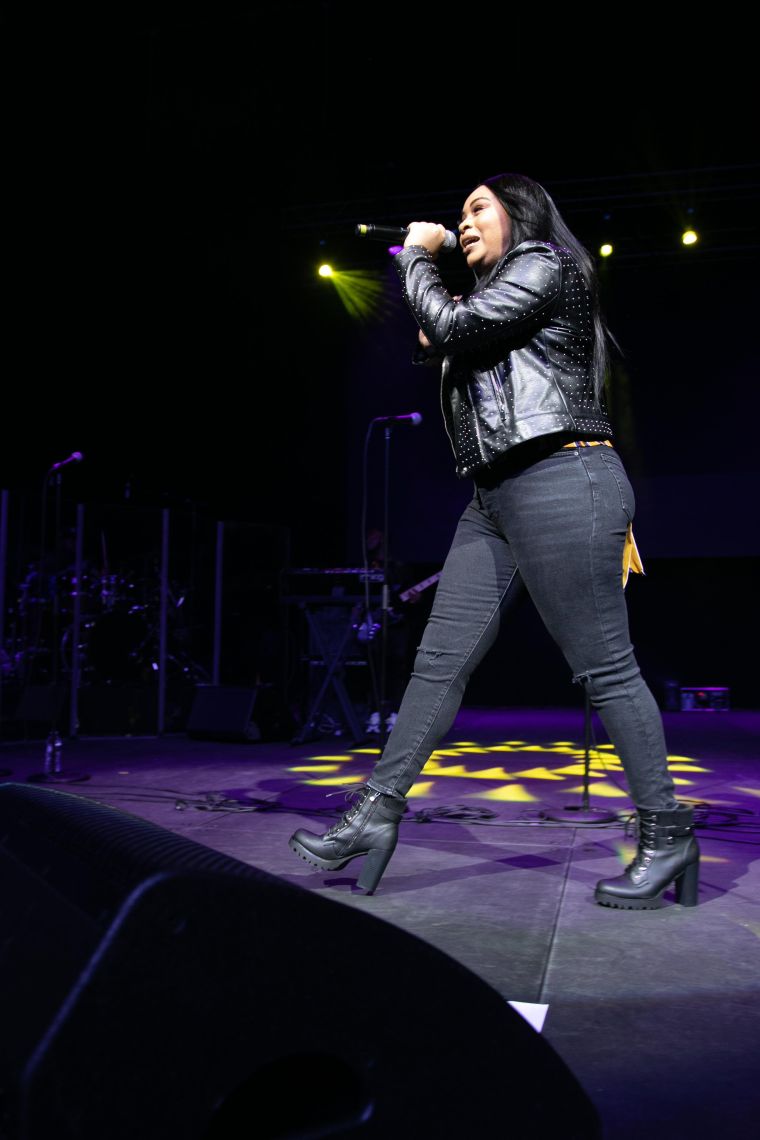 Koryn Hawthorne At the 12th Annual Spirit Of Praise Celebration