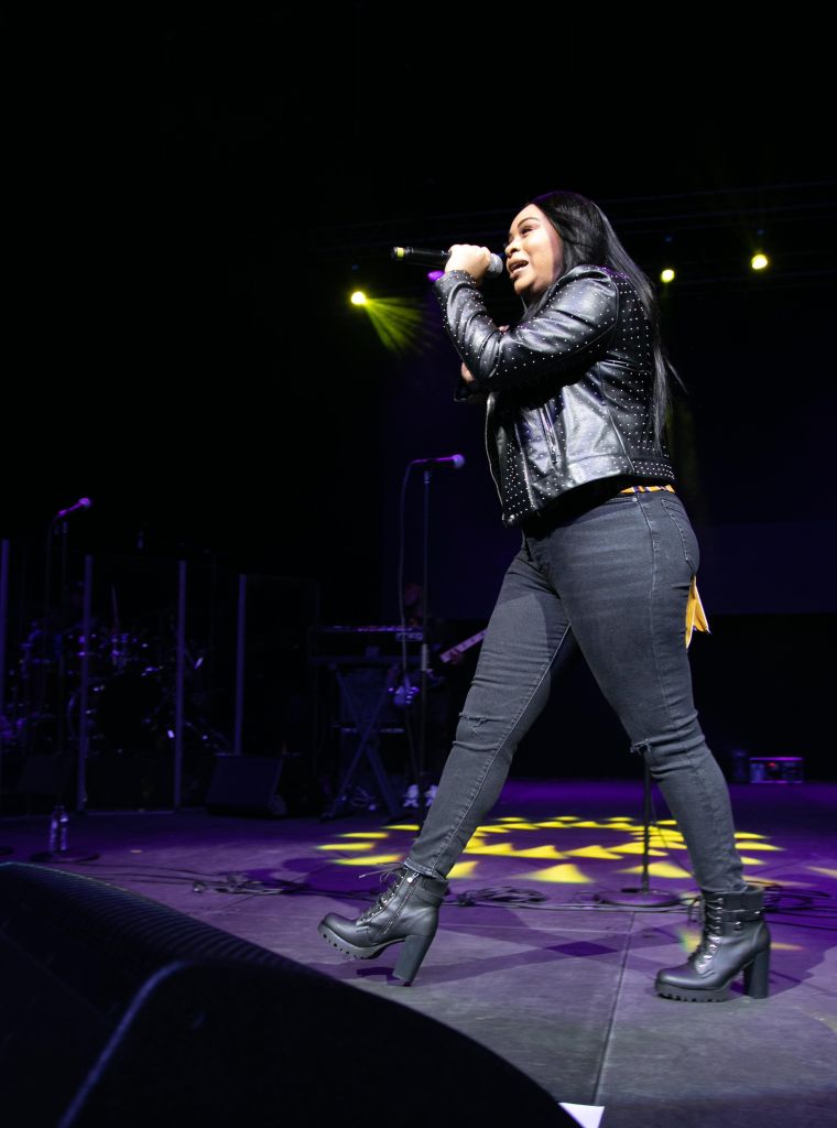 Koryn Hawthorne At the 12th Annual Spirit Of Praise Celebration