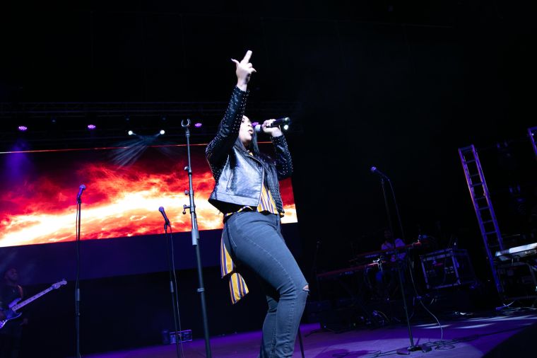 Koryn Hawthorne At the 12th Annual Spirit Of Praise Celebration