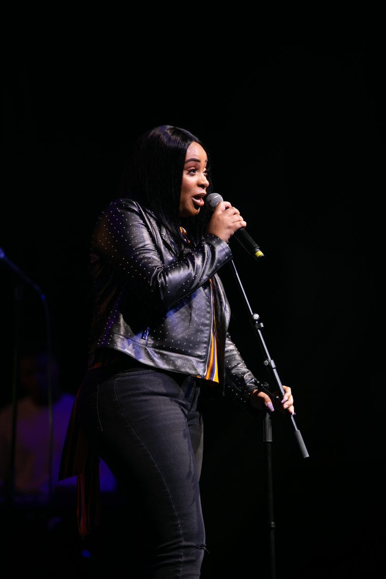 Koryn Hawthorne At the 12th Annual Spirit Of Praise Celebration