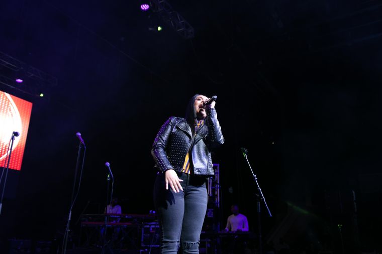 Koryn Hawthorne At the 12th Annual Spirit Of Praise Celebration