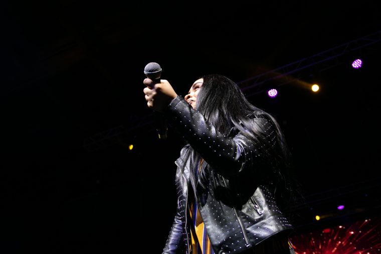 Koryn Hawthorne At the 12th Annual Spirit Of Praise Celebration