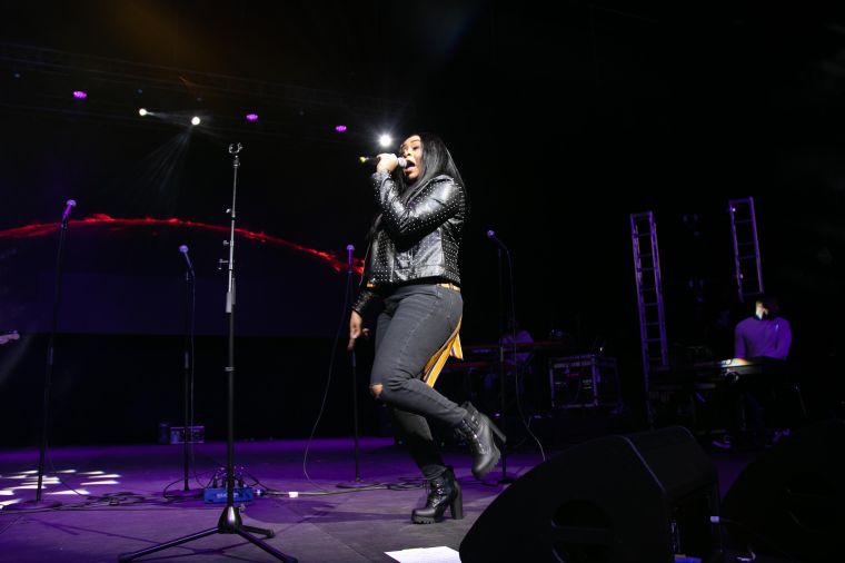 Koryn Hawthorne At the 12th Annual Spirit Of Praise Celebration