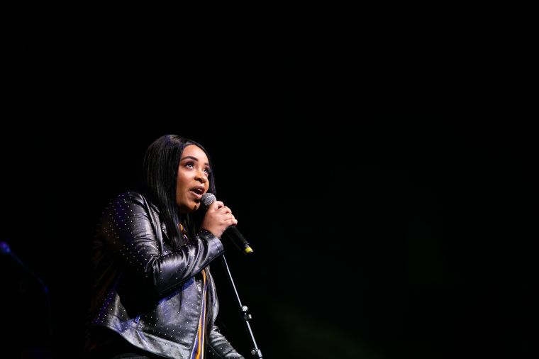 Koryn Hawthorne At the 12th Annual Spirit Of Praise Celebration