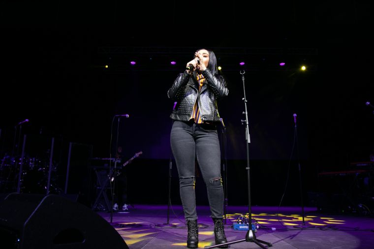 Koryn Hawthorne At the 12th Annual Spirit Of Praise Celebration