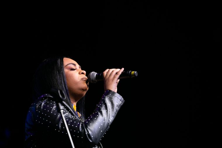 Koryn Hawthorne At the 12th Annual Spirit Of Praise Celebration
