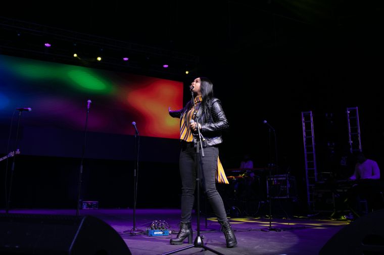 Koryn Hawthorne At the 12th Annual Spirit Of Praise Celebration