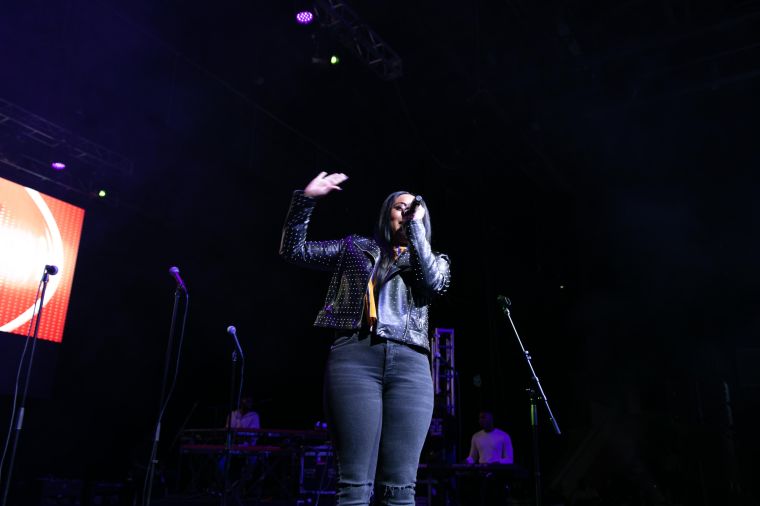 Koryn Hawthorne At the 12th Annual Spirit Of Praise Celebration
