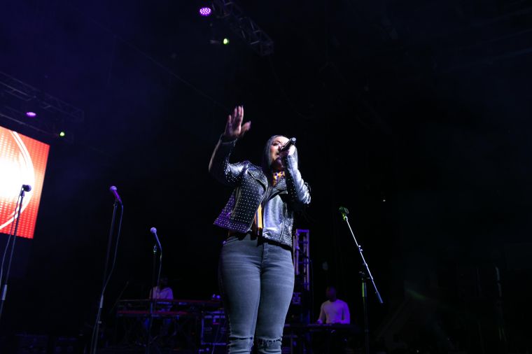 Koryn Hawthorne At the 12th Annual Spirit Of Praise Celebration