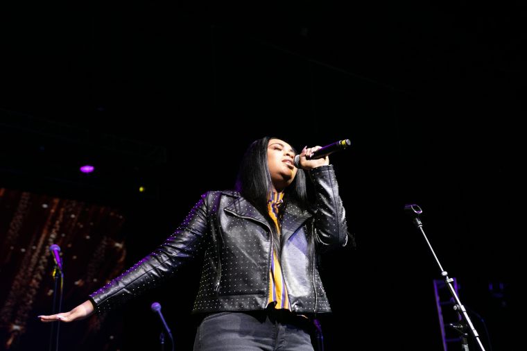 Koryn Hawthorne At the 12th Annual Spirit Of Praise Celebration