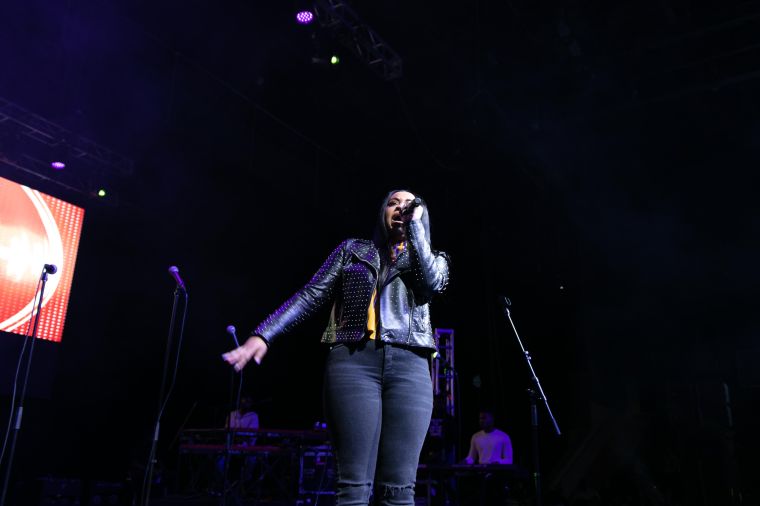 Koryn Hawthorne At the 12th Annual Spirit Of Praise Celebration