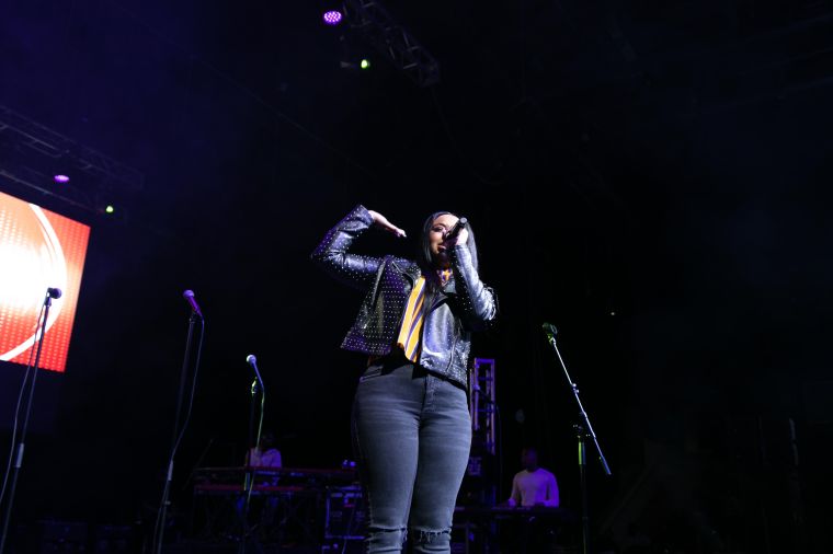 Koryn Hawthorne At the 12th Annual Spirit Of Praise Celebration