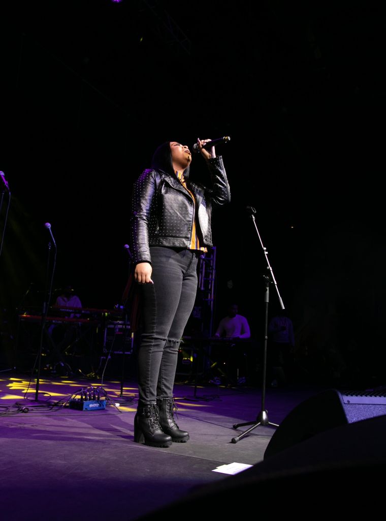 Koryn Hawthorne At the 12th Annual Spirit Of Praise Celebration
