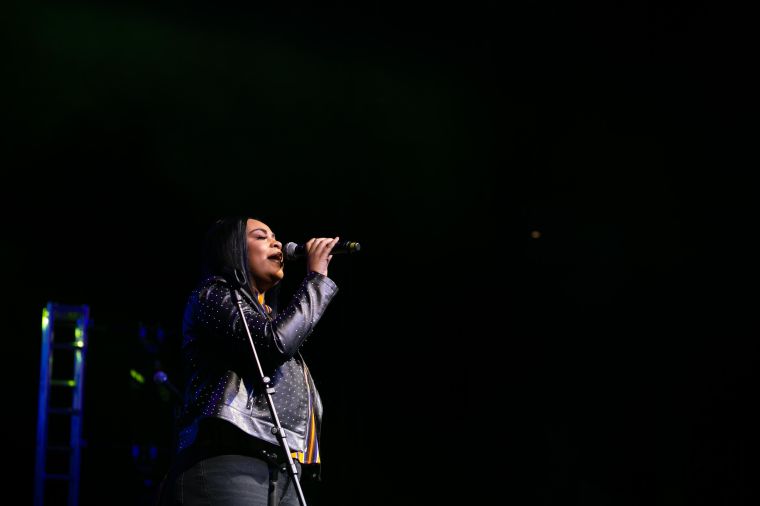 Koryn Hawthorne At the 12th Annual Spirit Of Praise Celebration