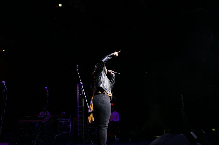 Koryn Hawthorne At the 12th Annual Spirit Of Praise Celebration