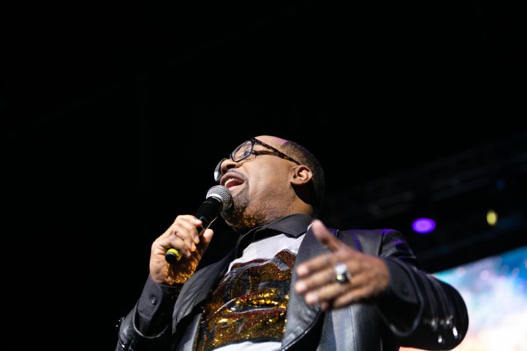 Kurt Carr At the 12th Annual Spirit Of Praise Celebration