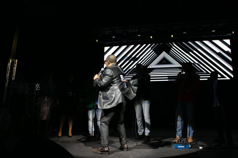 Kurt Carr At the 12th Annual Spirit Of Praise Celebration