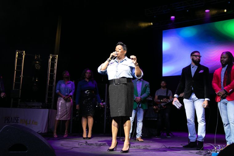 Kurt Carr At the 12th Annual Spirit Of Praise Celebration