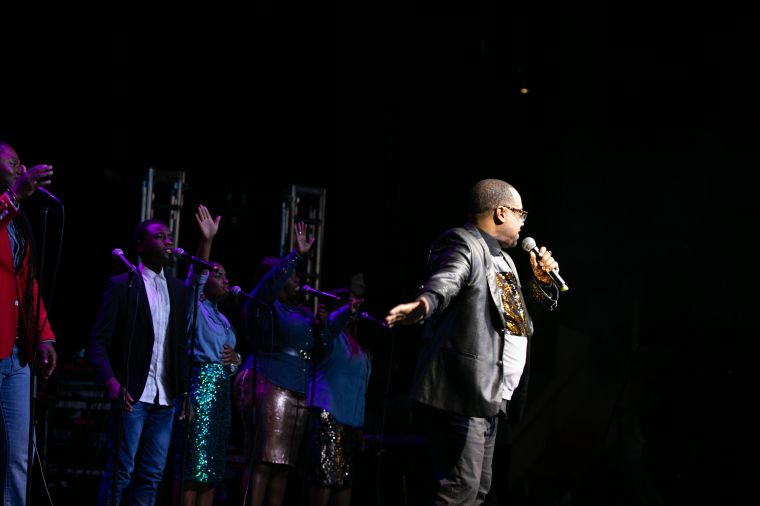 Kurt Carr At the 12th Annual Spirit Of Praise Celebration