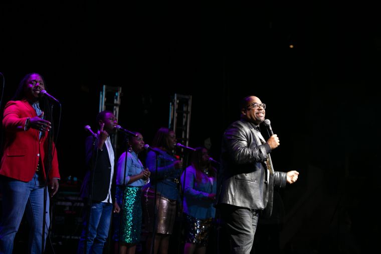 Kurt Carr At the 12th Annual Spirit Of Praise Celebration